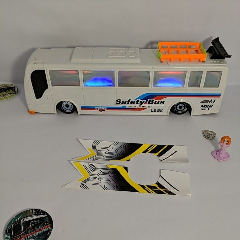 

stiker Rahma liveri Rahma aksesoris miniatur bus