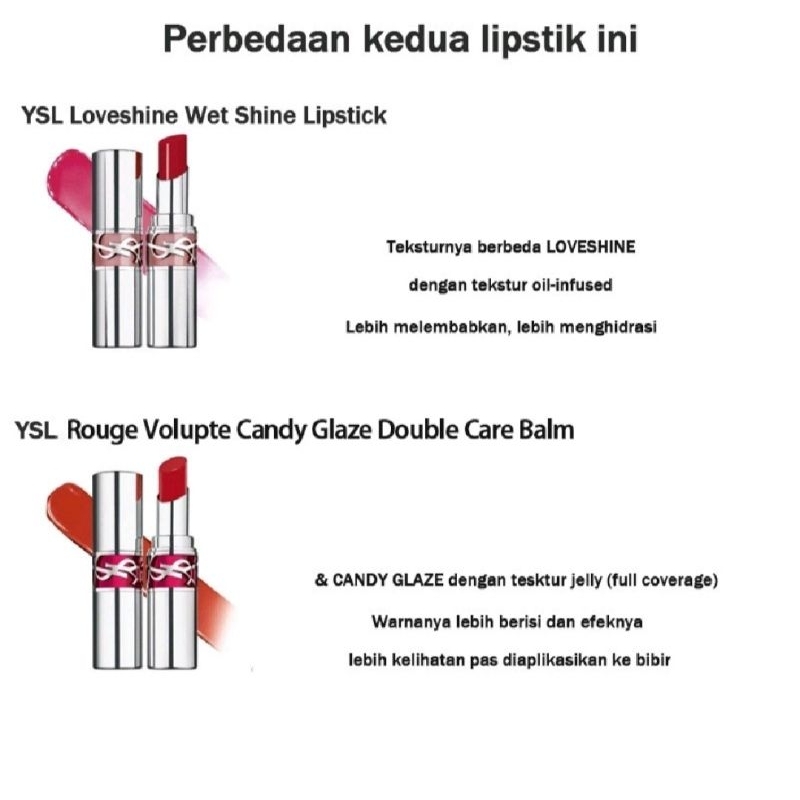 YSL lipstick premium