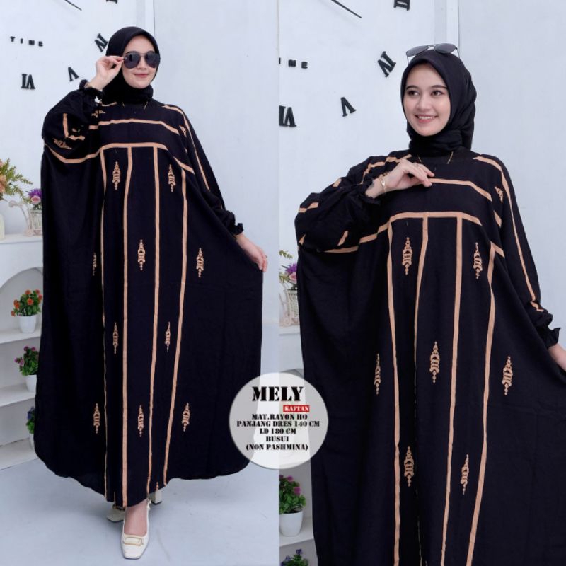 Kaftan NAJWA  jumbo rayon premium ORI Dress kekinian