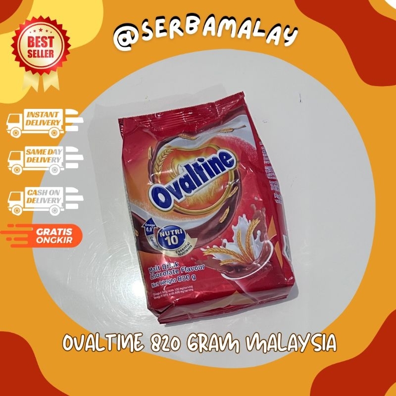 

Ovaltine 820 gram Original Malaysia (Ready Langsung Kirim)