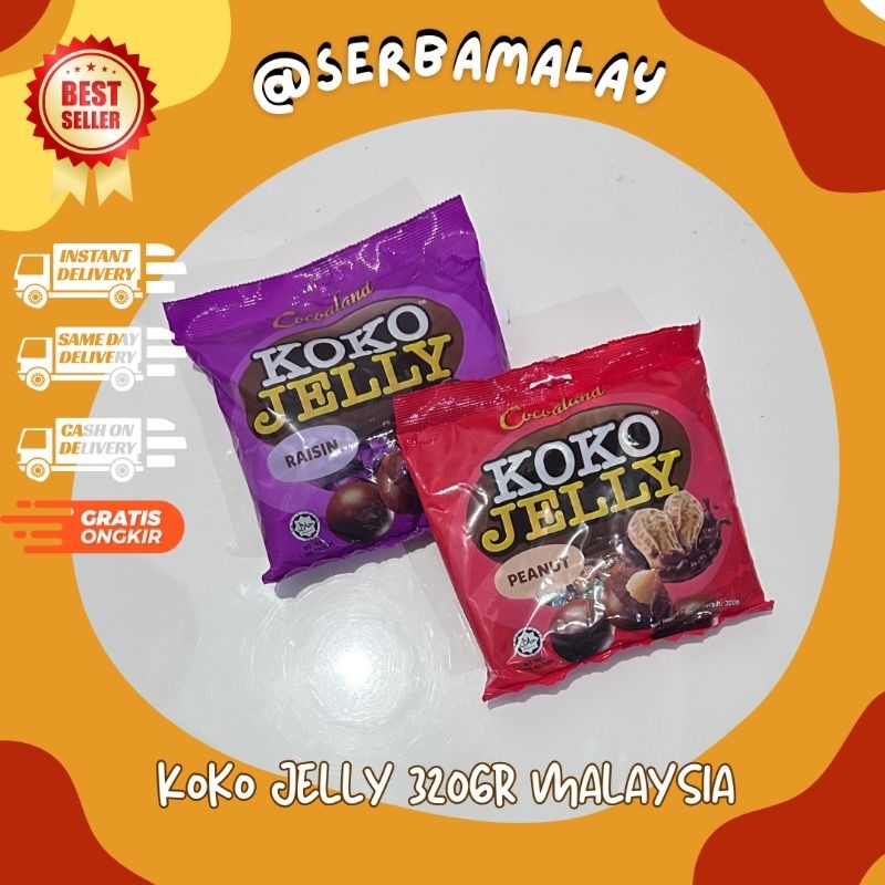 

Koko Jelly Isi Kacang/Kismis 320gr