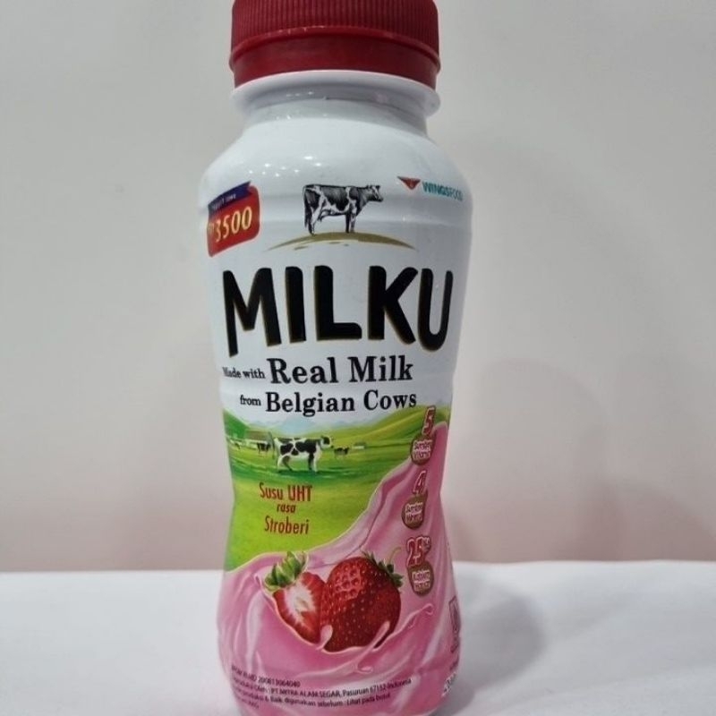

Milku susu UHT Strawberry 200ml