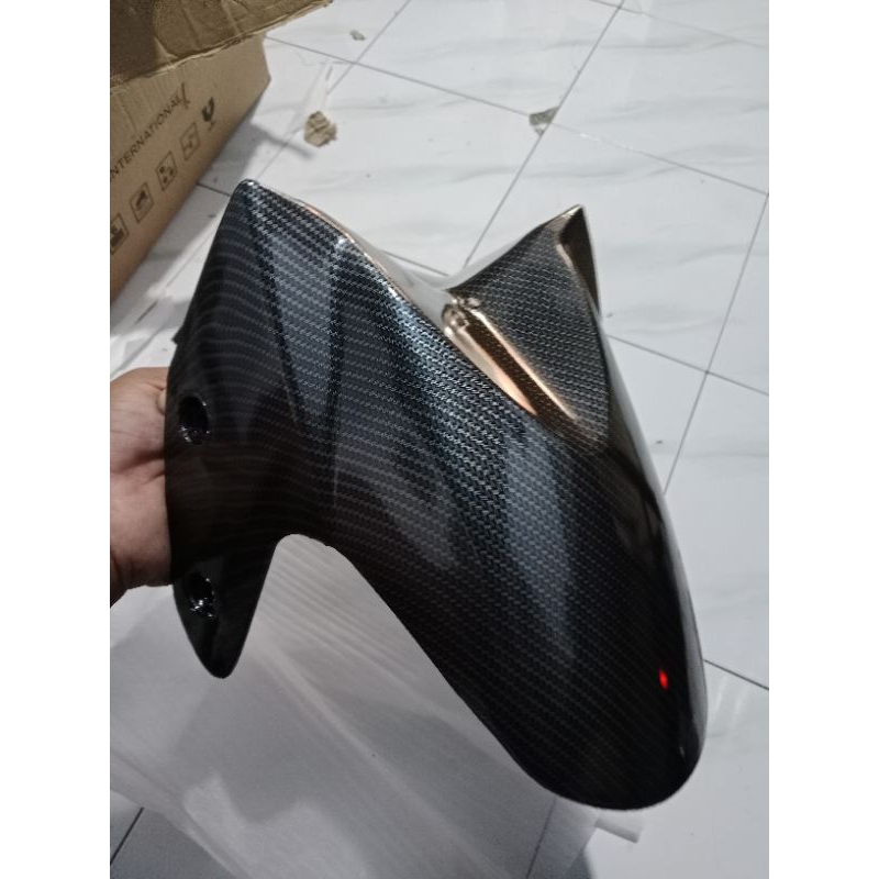 spakbor slebor depan nmax carbon celup motif kevlar glossy