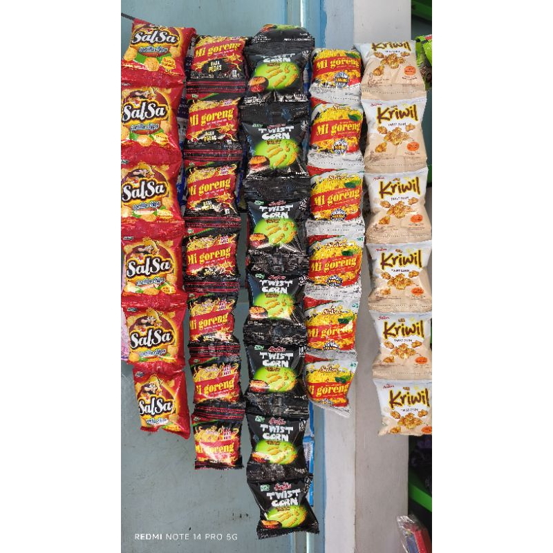 

snack salsa varian random (10pcs)