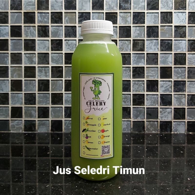 

Ay00! Jus Seledri Mix / Celery Mix Juice 500ml Cold Pressed 100% Pure