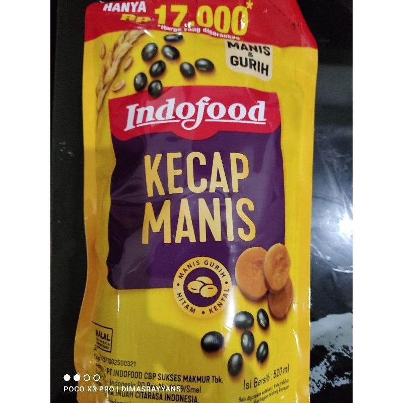 

KECAP MANIS INDOFOOD 520ml