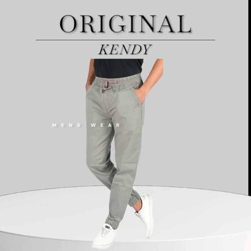 CELANA KENDY JOGER PANJANG SLIMFIT