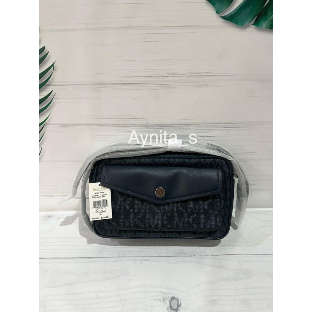 MK MD Camera Crossbody Jet Set Travel Admiral