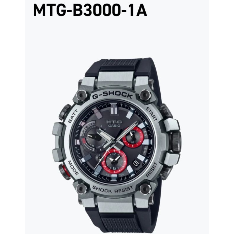 Jam Tangan Casio Pria MTG-B3000-1ADR