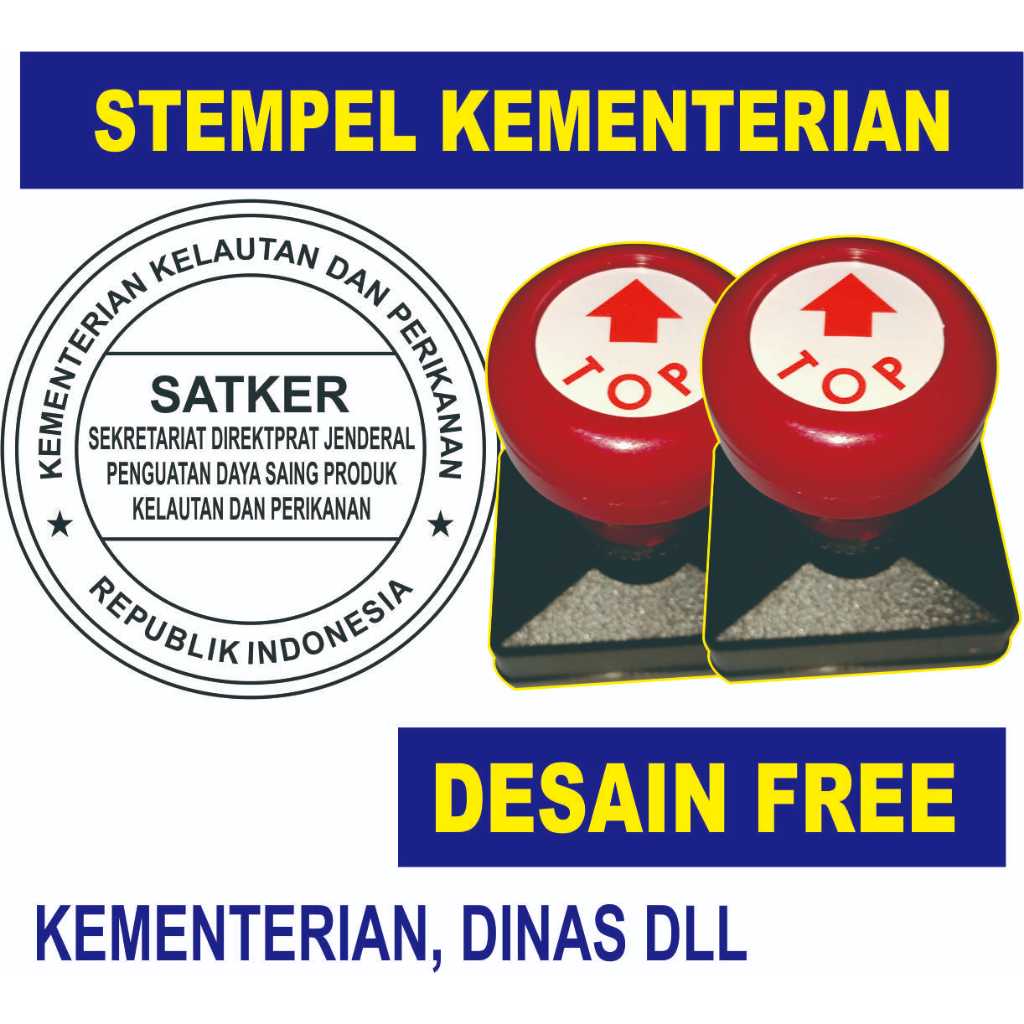 

Stempel Kementerian Desain Free