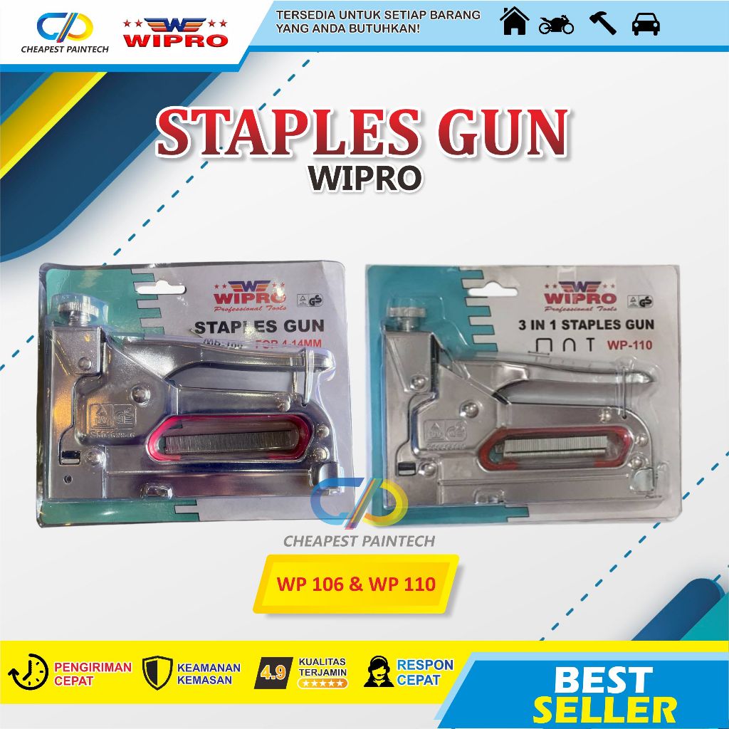 

WIPRO STAPLES GUN WP 106 WP 110(3 IN 1)