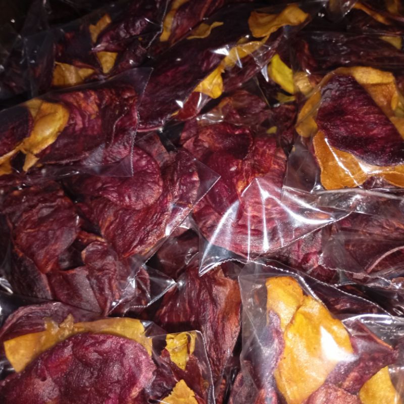 

Keripik ubi ungu / telo rambak / ubi ungu