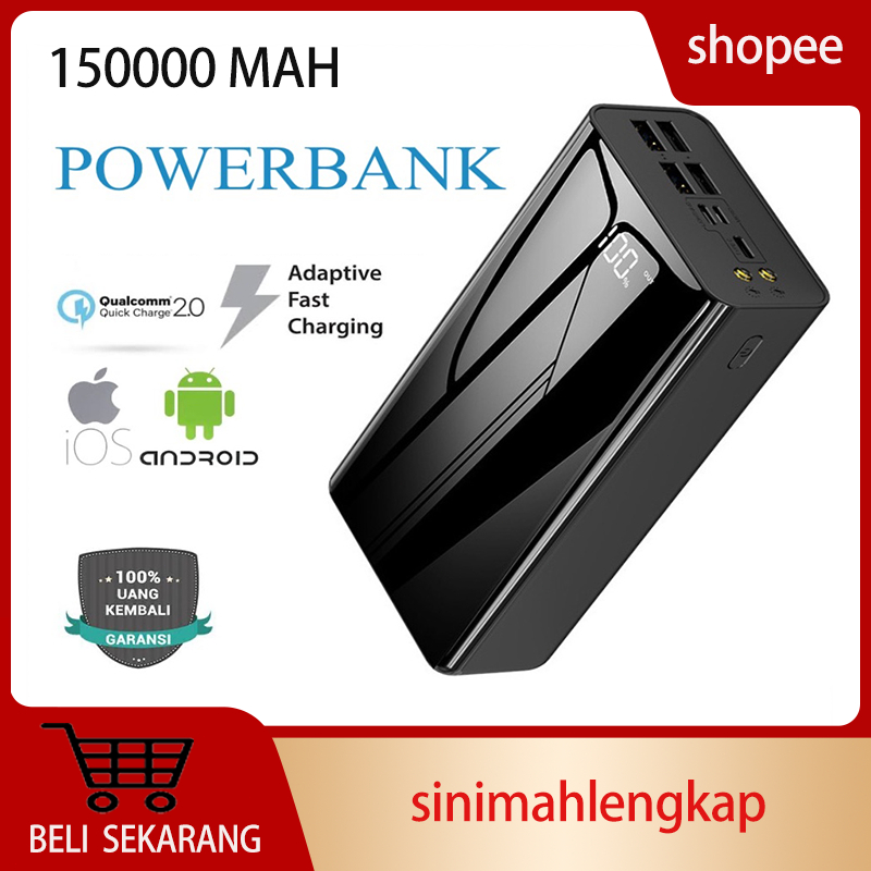 Kapasitas besar power bank 80000mah/150000mah Powerbank Fast Charging Powerbank Robot Power Bank