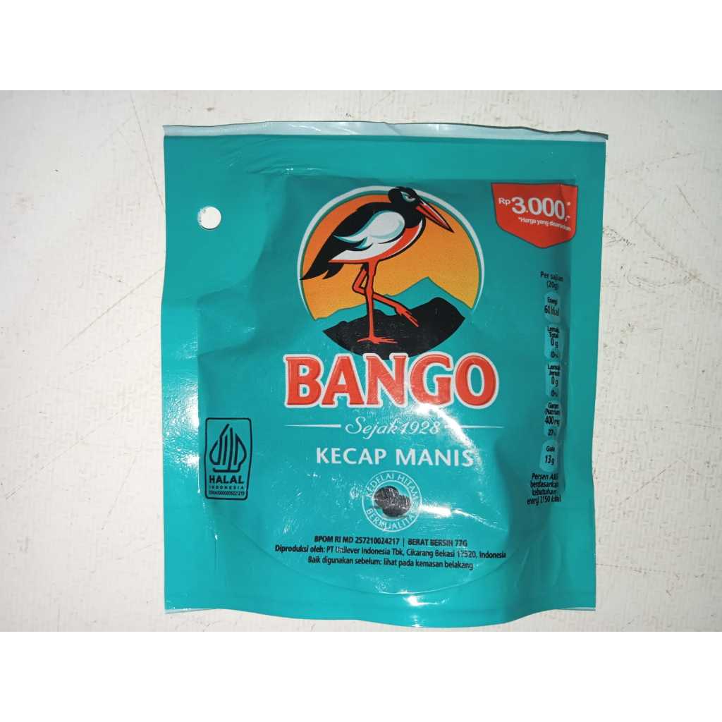 

BANGO KECAP MANIS 77 GR POUCH