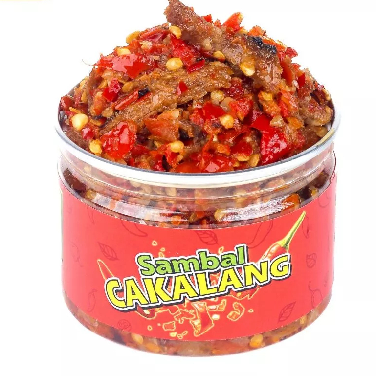 

sambal jadi praktis makanan siap saji sambel varian ikan cakalang pedas nampol nagih lezat kemasan 120 gram
