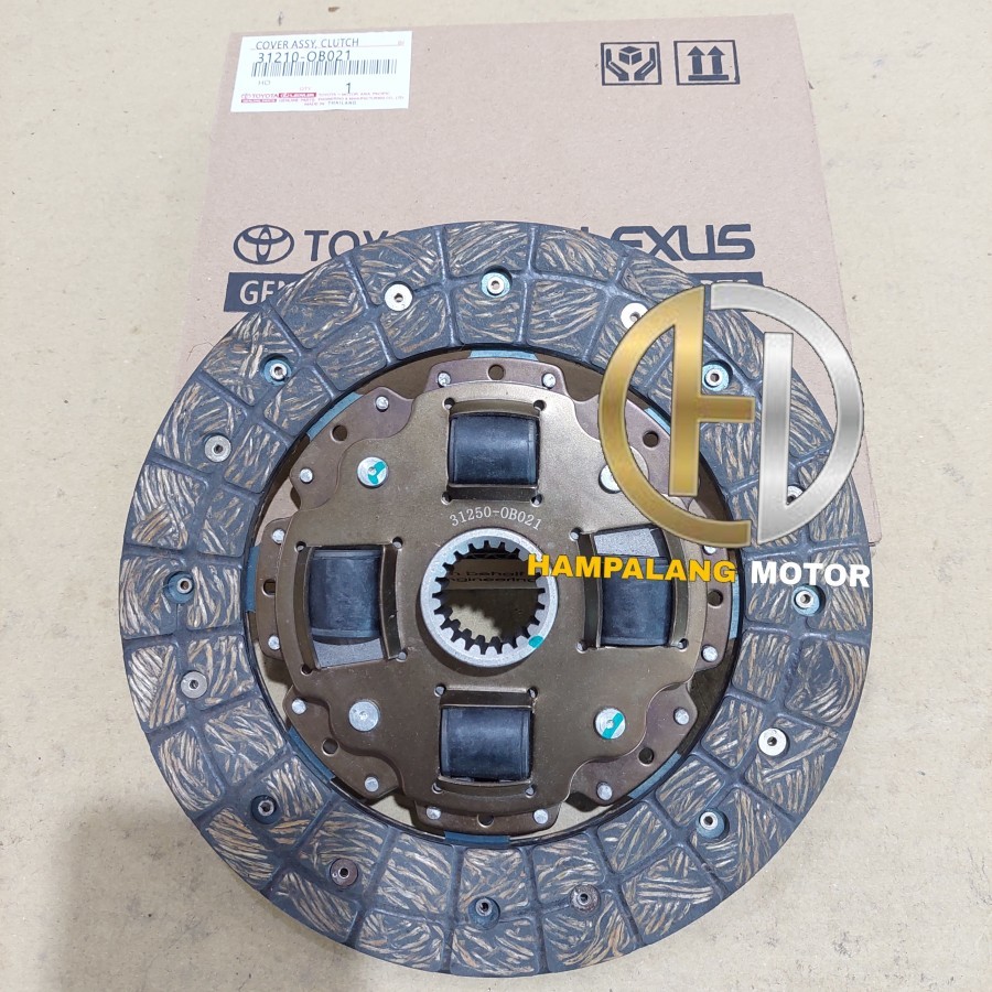 KAMPAS KOPLING PLAT KOPLING KIJANG 7K BENSIN KARET