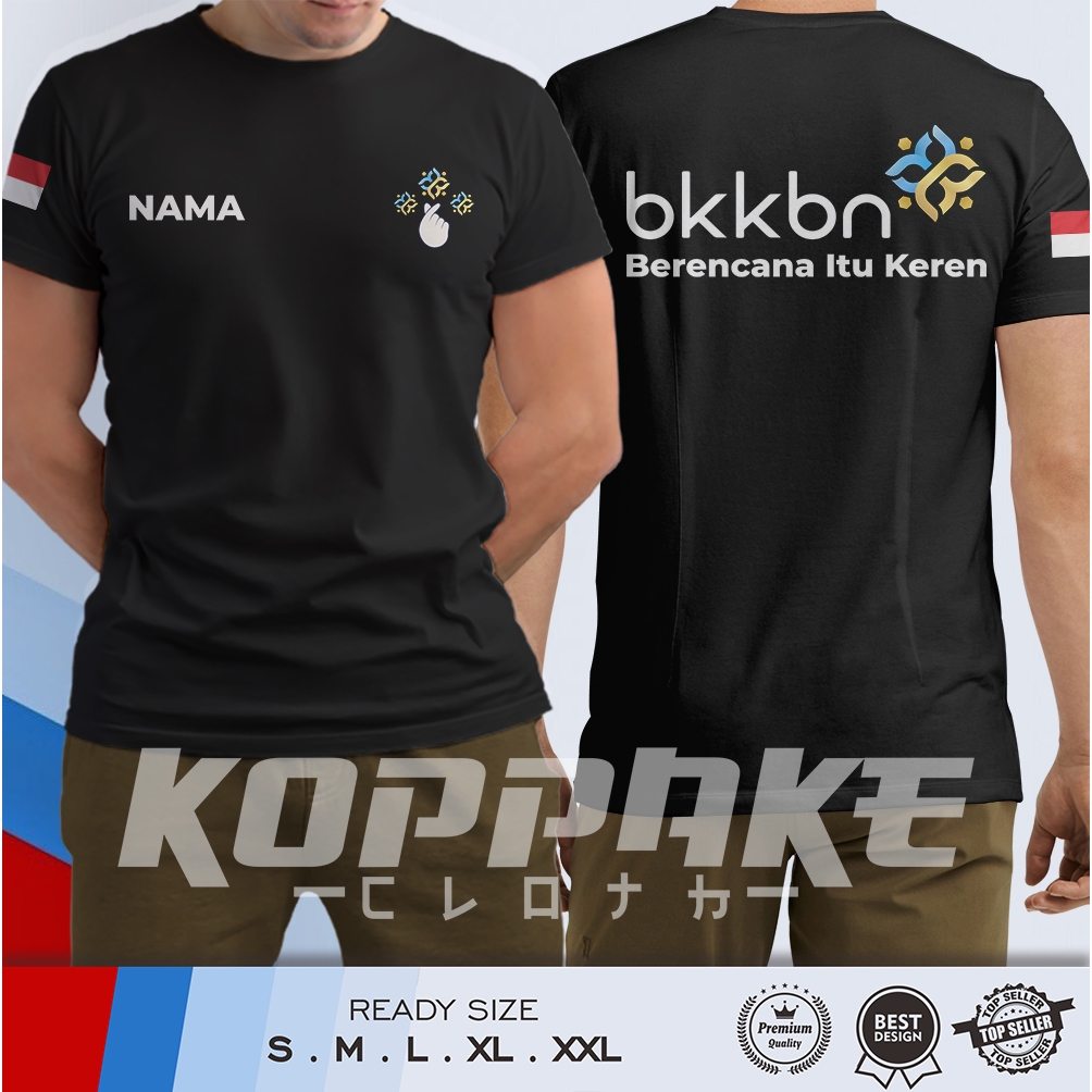 Kaos BKKBN Berencana Itu Keren Gratis Nama Kamu Baju Distro