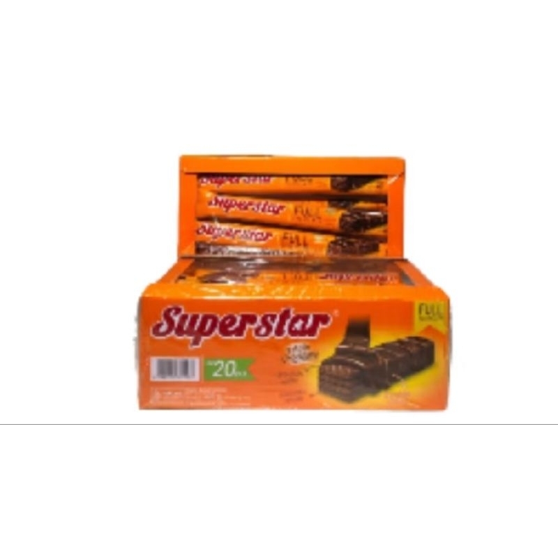 

Superstar triple coklat isi 20/box