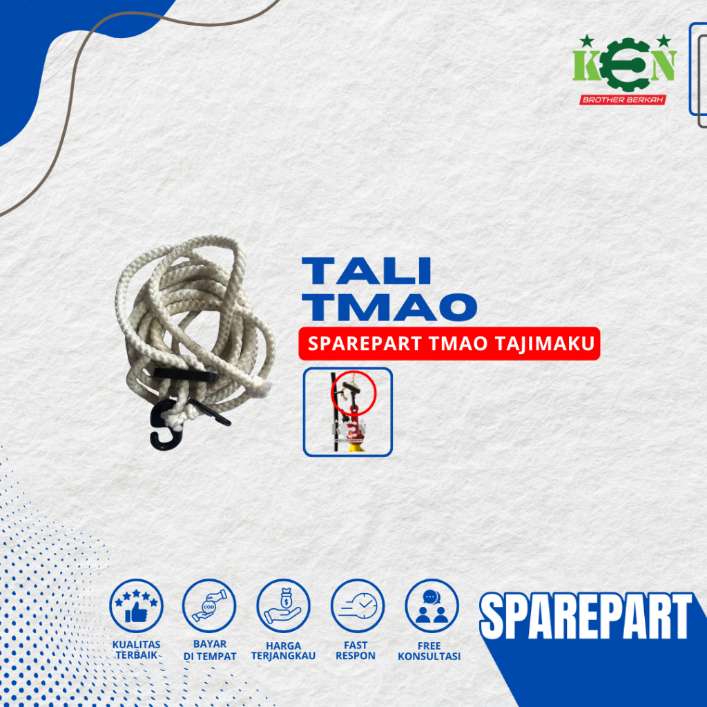 Tali TMAO Tali Nylon Set Pengait Sparepart TMAO Tempat Minum Ayam Otomatis