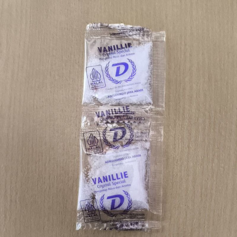 

Vanili Vanillie D Penyedap rasa dan aroma