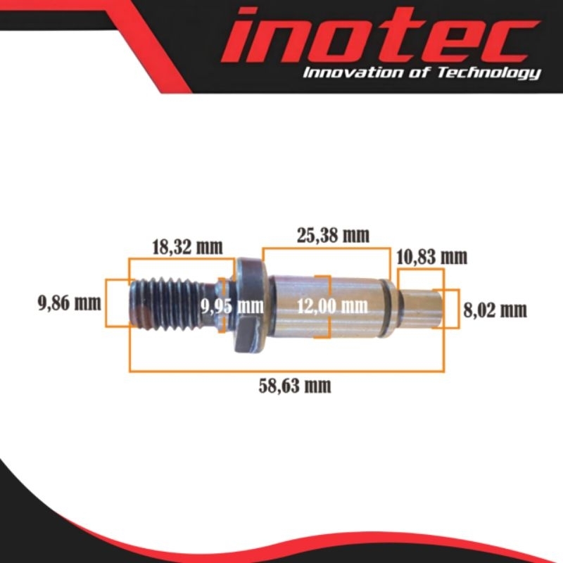 AS SPINDEL GERINDA MAKITA 9500 INOTEC IT-9500