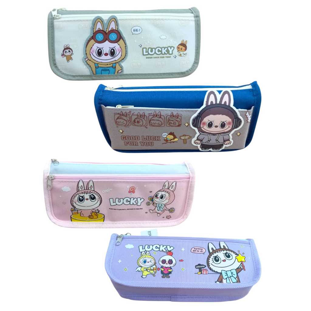 

Tempat Pensil Anak Kotak Pensil Karakter Lucu Labubu - Kotak Pensil Boneka Monster LABUBU