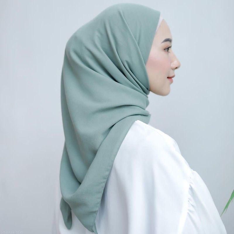 HIJAB BELLA SQUARE SAGE