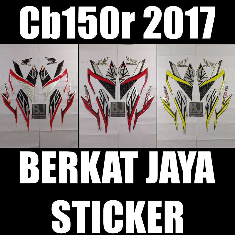 Striping Sticker Honda Cb150r 2017