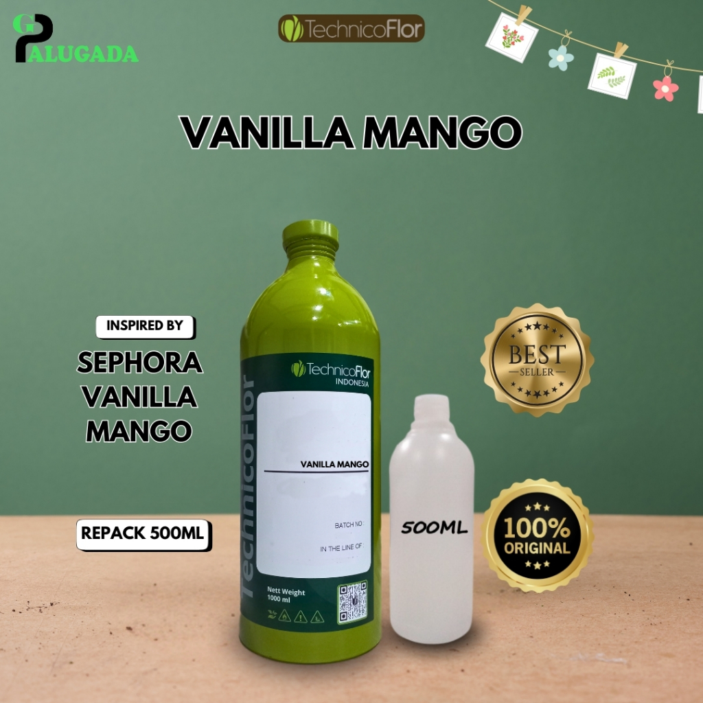 bibit parfum murni VANILLA MANGO TCF 500ML REPACK