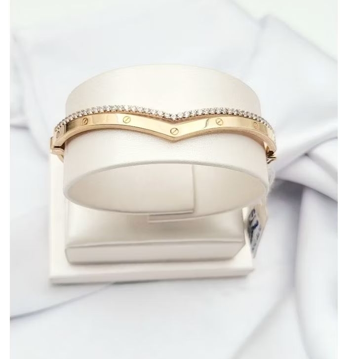 Gelang Emas Asli Aurel Nagita Gold 8k