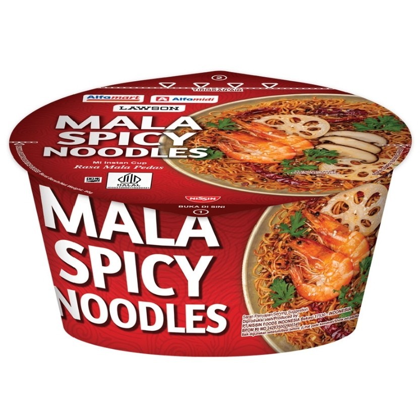 

Alfamart Mi Instan Cup Mala Pedas 80 g