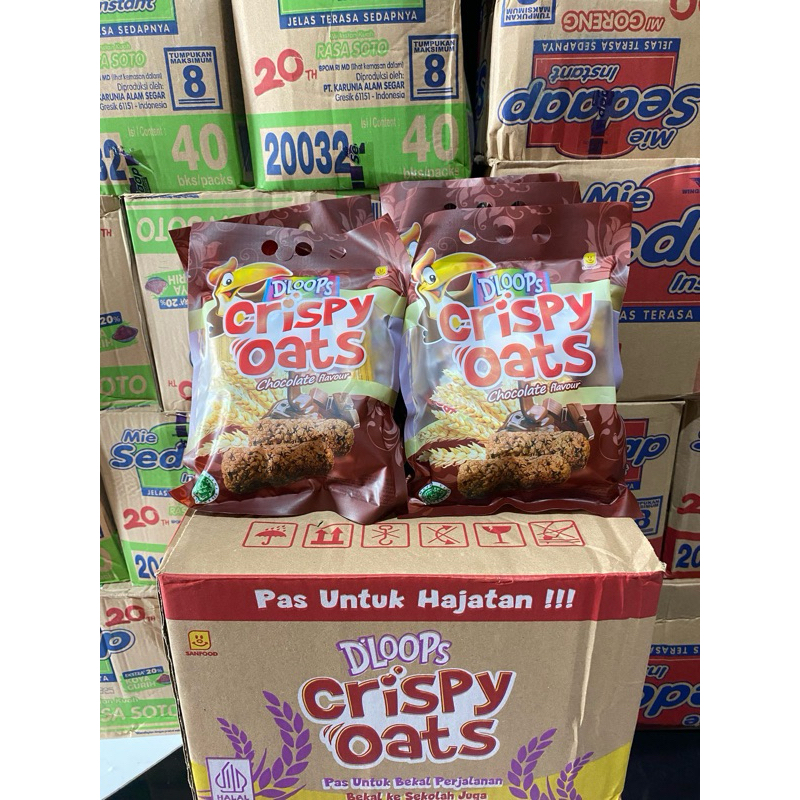 

DLOOPS CRISPY OATS 200gr (-/+20pcs)