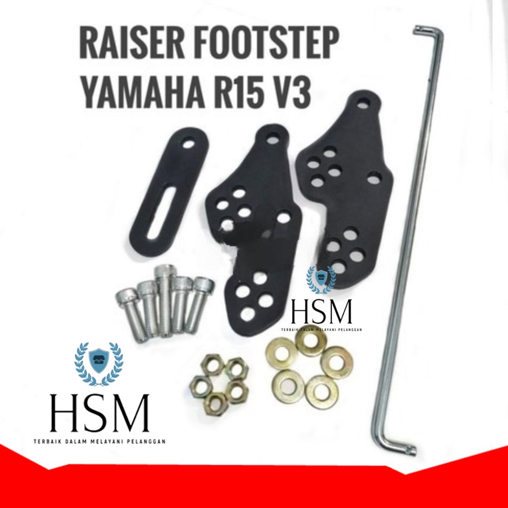 RAISER FOOTSTEP UNDERBONE R15 V3 V2 RAISER FOOTSTEP XSR 155 RAISER FOOTSTEP