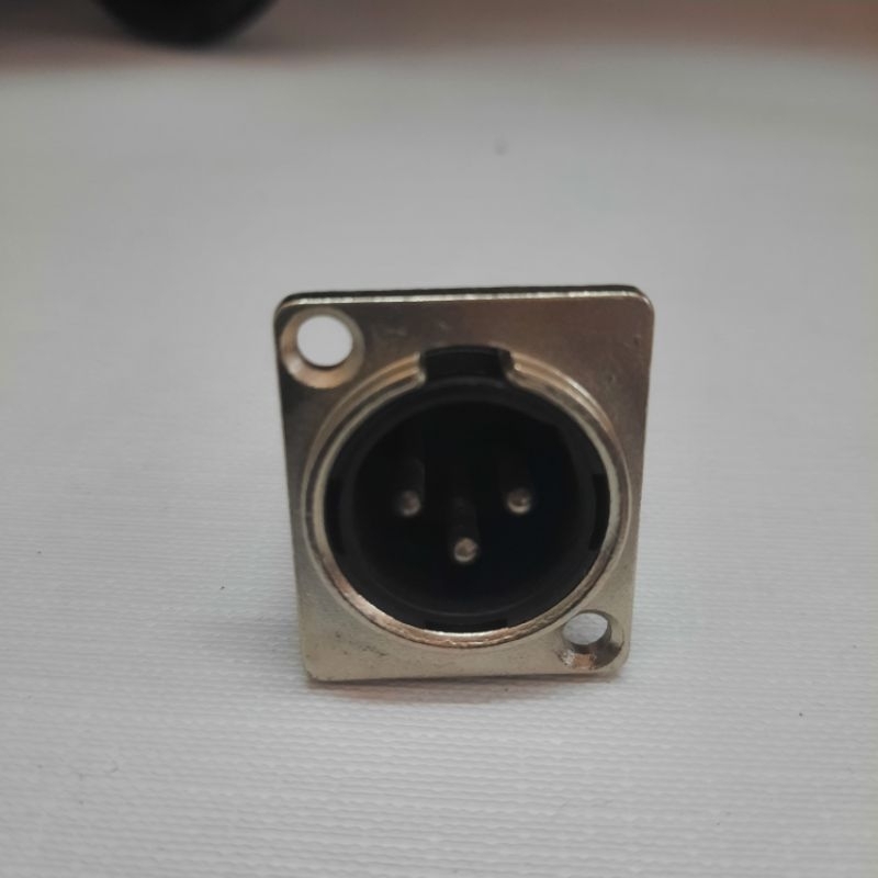 soket canon male original STX ssbm soket canon xlr male original