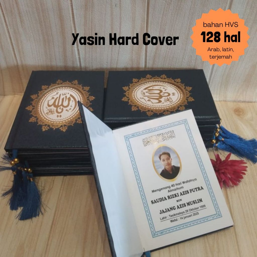 Yasin hard cover / yasin softcover / hal 128
