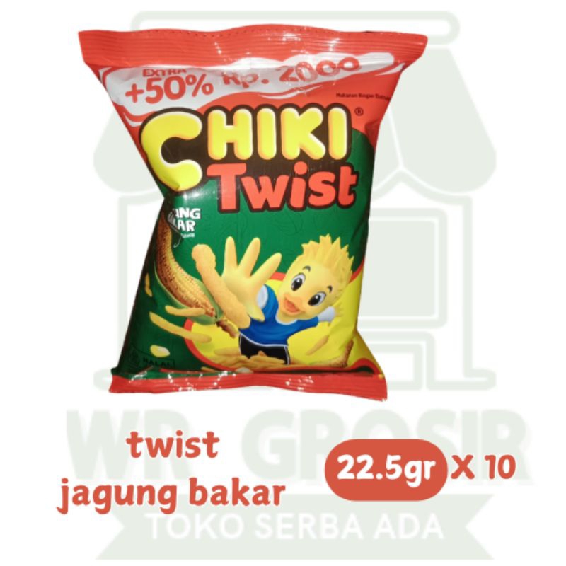 

Chiki Twist rasa jagung bakar 22.5gr x 10