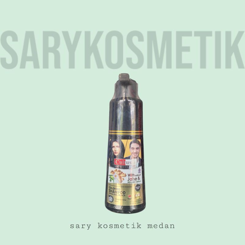 ic/ CULTUSIA SHAMPO UBAN JAHE 160 ML - CAT RAMBUT SHAMPO HITAM