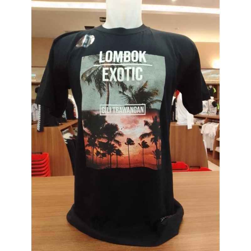 Kaos Lombok Exotic - hitam