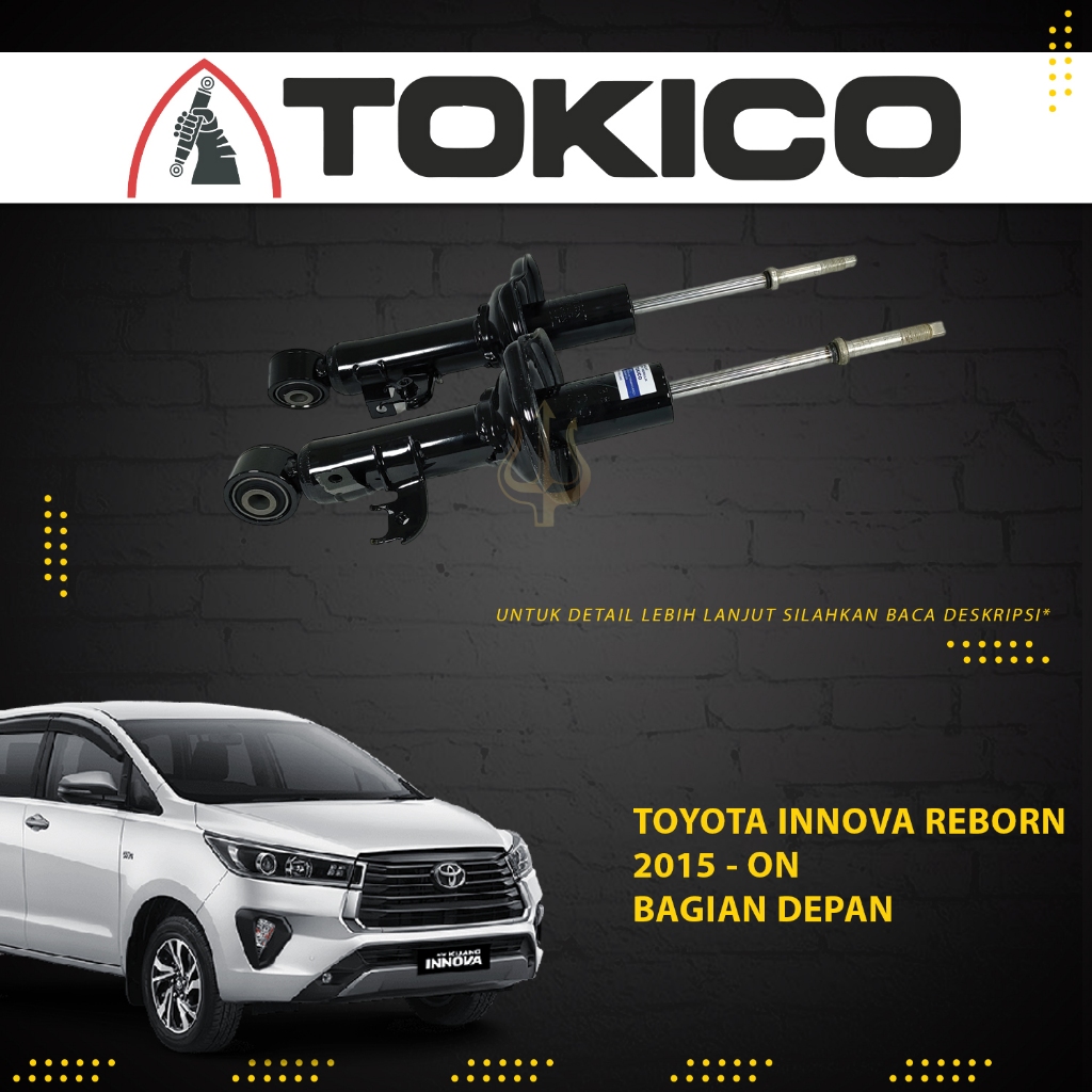 Shockbreaker Shock Absorber TOKICO INNOVA REBORN DEPAN BELAKANG