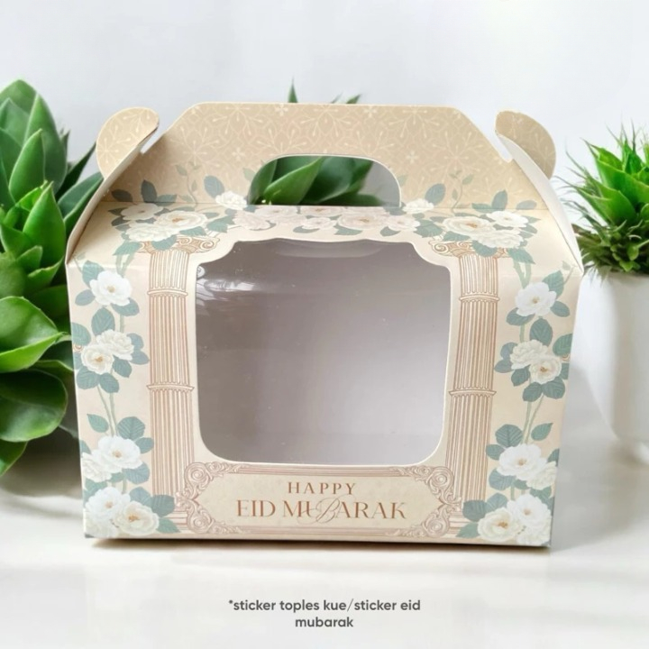 

( 5 Pcs ) Eclipse Gable Box Hampers Lebaran Idul Fitri Motif Mountain Breeze Ukuran 20x10x13