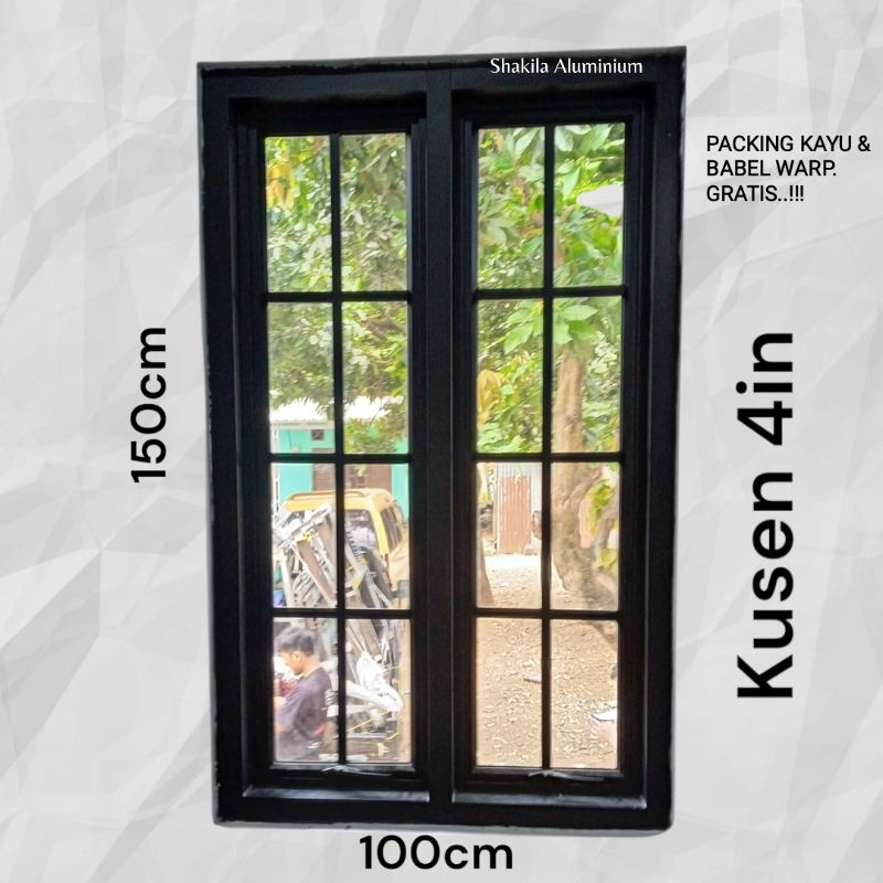 Jendela Aluminium Ornamen