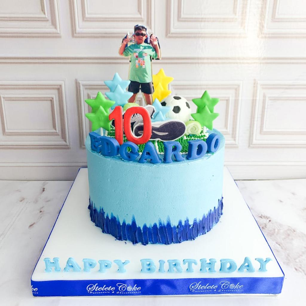 Kue Ulang Tahun/Birthday Cake/Kue Ultah Tema Bola/Kue Bola Jakarta/Bola