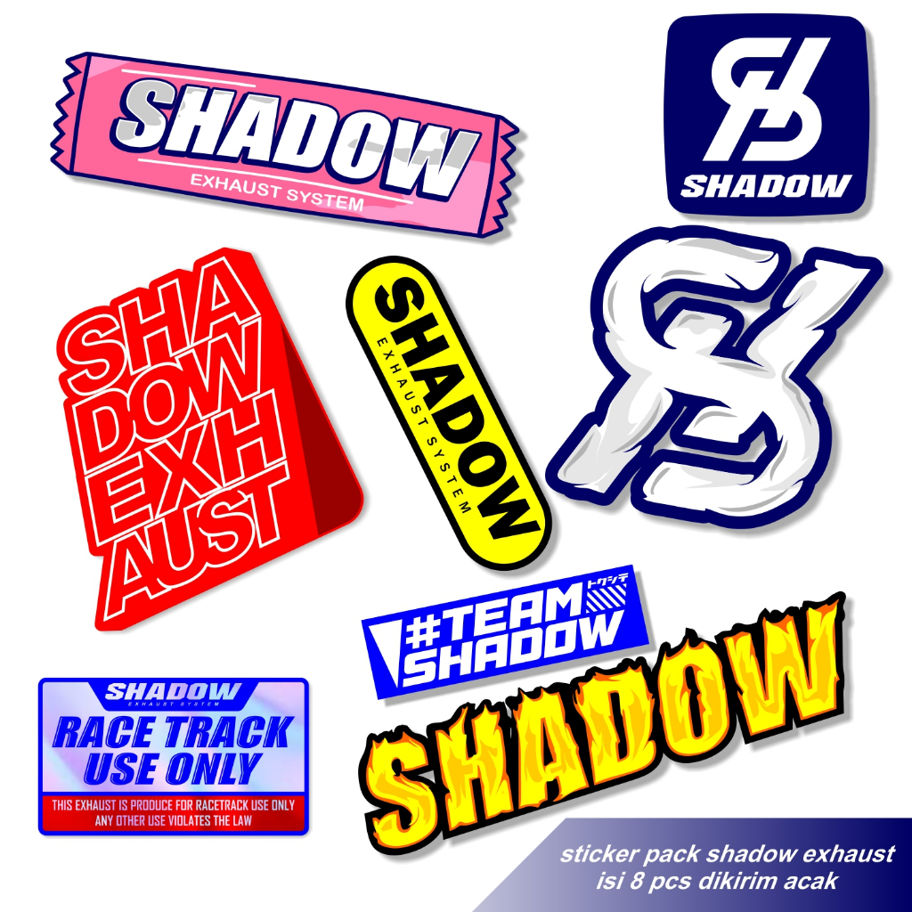 Sticker Package Shadow Exhaust System