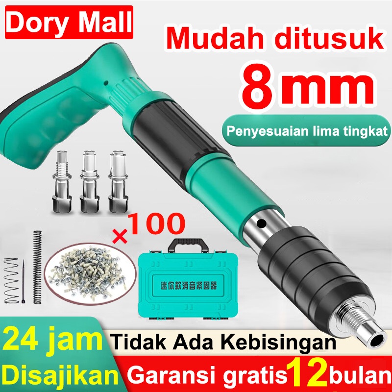 【Kompensasi peluru kartu】Mini Stampset T500 Paku Nail Gun pistol paku paku beton paku tembak Beton B