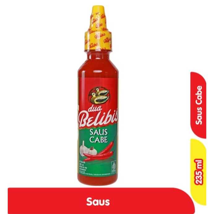 

Saos Belibis 235 ml Saos Sambal Dua Belibis 235 ml Saus Belibis Botol Saus Cabe Dua Belibis 235 ml