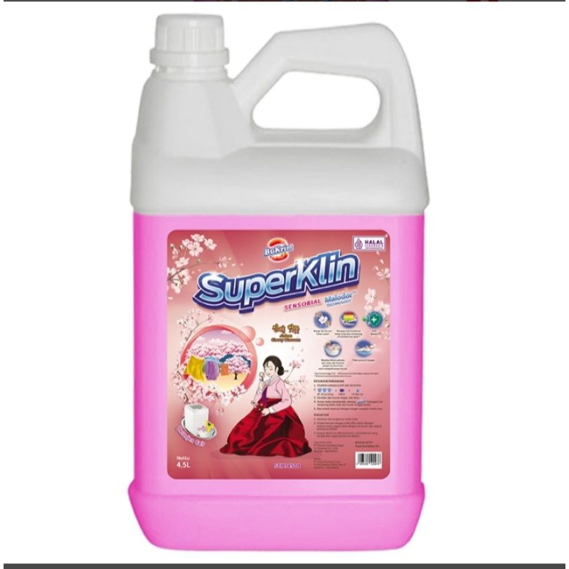 bukrim deterjen cair 4,5 liter