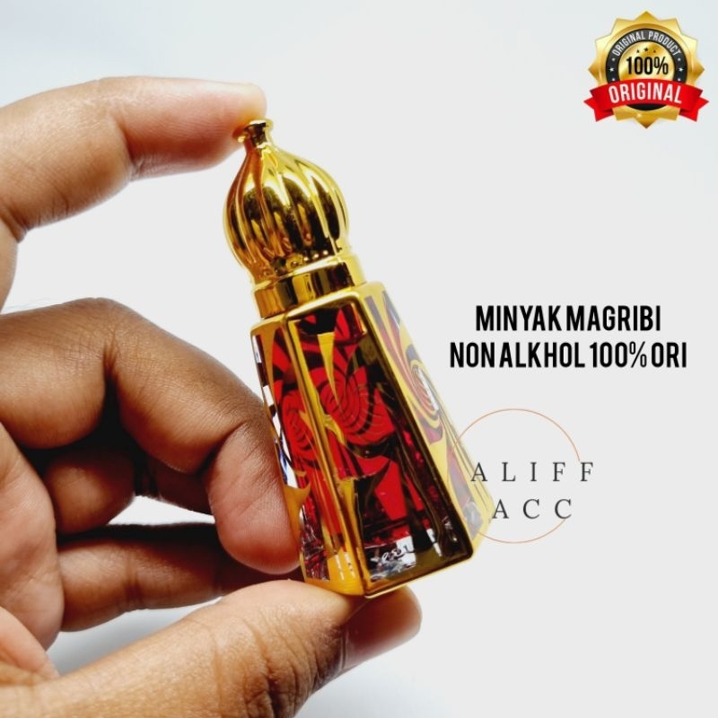 minyak wangi magribi non alkhon 100% asli