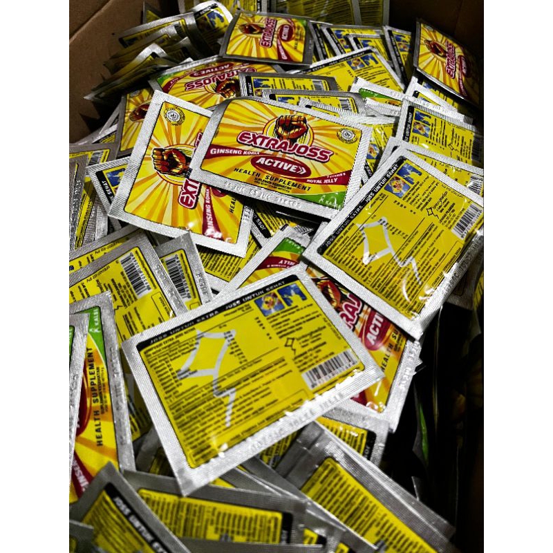 

EXTRAJOSS Sachet (Tanpa bungkus pack) Exp: 2025 & 2026 @12 Sachet