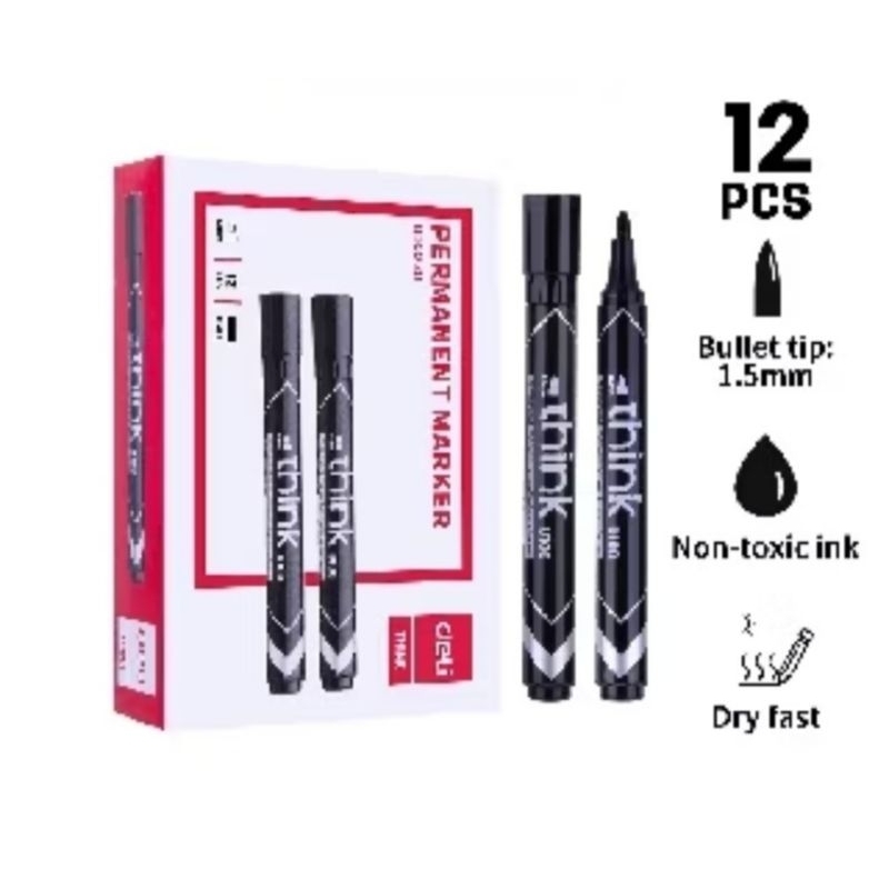 

DELI SPIDOL MARKER U 10120 BLA