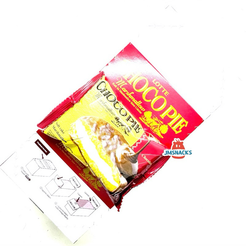 

[PROMO!!] Lotte Chocopie 1 Pak isi 12x28gr - choco pie nikmat enak